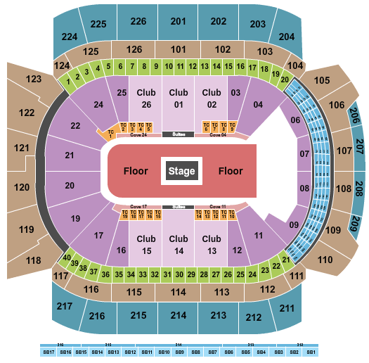 Climate Pledge Arena Linkin Park Seating Chart